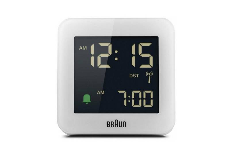 Braun Wecker BC09-DCF Funkwecker weiß von Braun