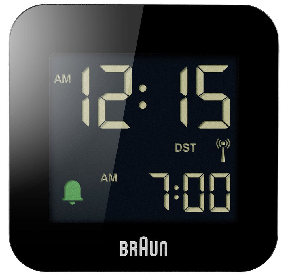 Braun Wecker Braun BC08B-DCF Funk Wecker Schwarz negatives Display Braun Wecker Braun BC08B-DCF Funk Wecker Schwarz negatives Display von Braun