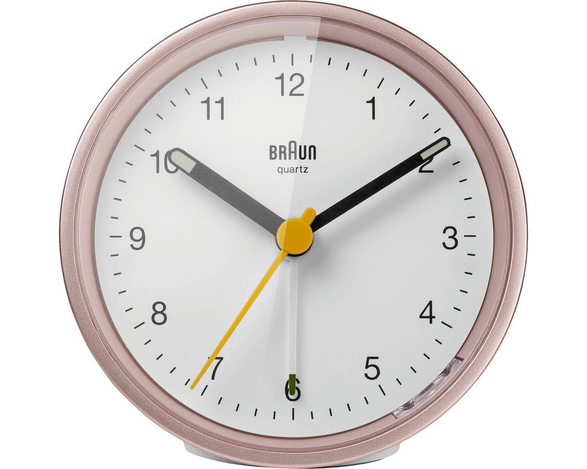 Braun Wecker Braun Uhren BC12PW Quarzwecker Uhren/Wecker Pink-Weiss Braun Wecker Braun Uhren BC12PW Quarzwecker Uhren/Wecker Pink-Weiss von Braun