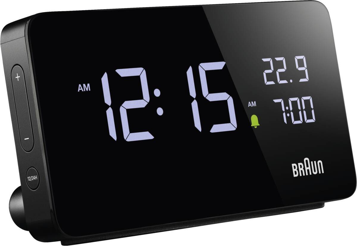 Braun Wecker Braun Uhren BC20B Digitaler Wecker Uhren/Wecker Schwarz Braun Wecker Braun Uhren BC20B Digitaler Wecker Uhren/Wecker Schwarz von Braun