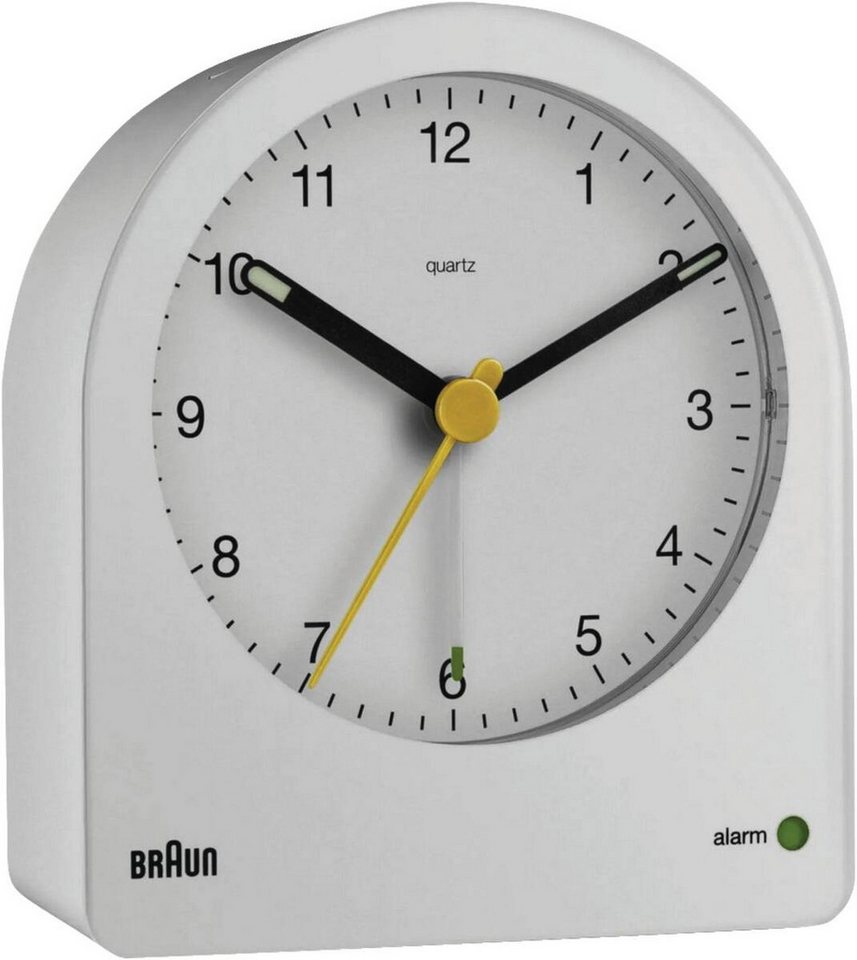 Braun Wecker Braun Uhren BC22W Analoger Quarz-Wecker Uhren/Wecker Weiss Braun Wecker Braun Uhren BC22W Analoger Quarz-Wecker Uhren/Wecker Weiss von Braun