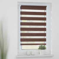 LICHTBLICK Doppelrollo Duo meliert dunkelbraun B/L: ca. 90x220 cm LICHTBLICK Doppelrollo Duo meliert dunkelbraun B/L: ca. 90x220 cm von LICHTBLICK