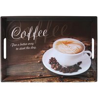 Kesper Tablett braun Melamin B/H/L: ca. 35x4,5x50 cm Kesper Tablett braun Melamin B/H/L: ca. 35x4,5x50 cm von Kesper