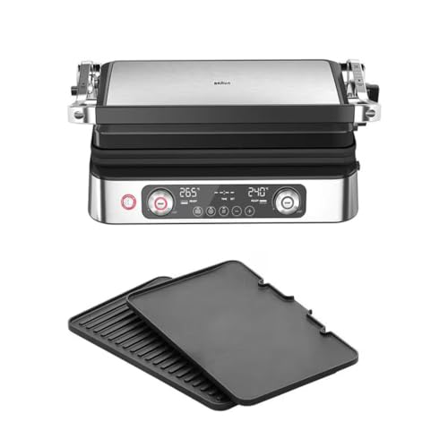 Kontaktgrill MultiGrill 9 Pro CG 9140 Schwarz/Edelstahl Kontaktgrill MultiGrill 9 Pro CG 9140 Schwarz/Edelstahl von Braun