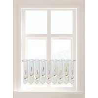 Scheibengardine Kaffee braun B/L: ca. 145x45 cm von Pocoline