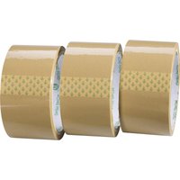 Toolcraft - 1564081 Verpackungsklebeband Braun (l x b) 50 m x 48 mm 3 St. von TOOLCRAFT