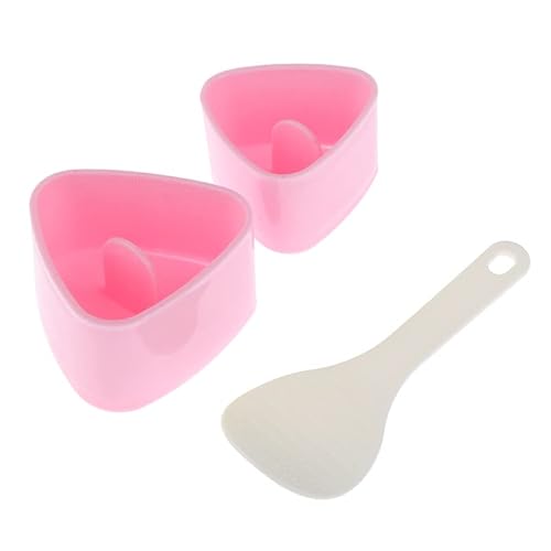 Sushi-Form Onigiri Reisball Lebensmittelpresse Dreieckige Sushi-Maker Form Sushi-Kit von BraveWind