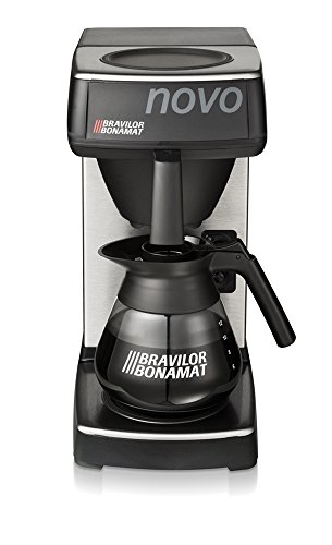 Bravilor Bonamat F454 Novo Kaffeemaschine, 1,5 l, Schwarz, 430(H) x 205(W) x 340(D)mm von Bravilor Bonamat