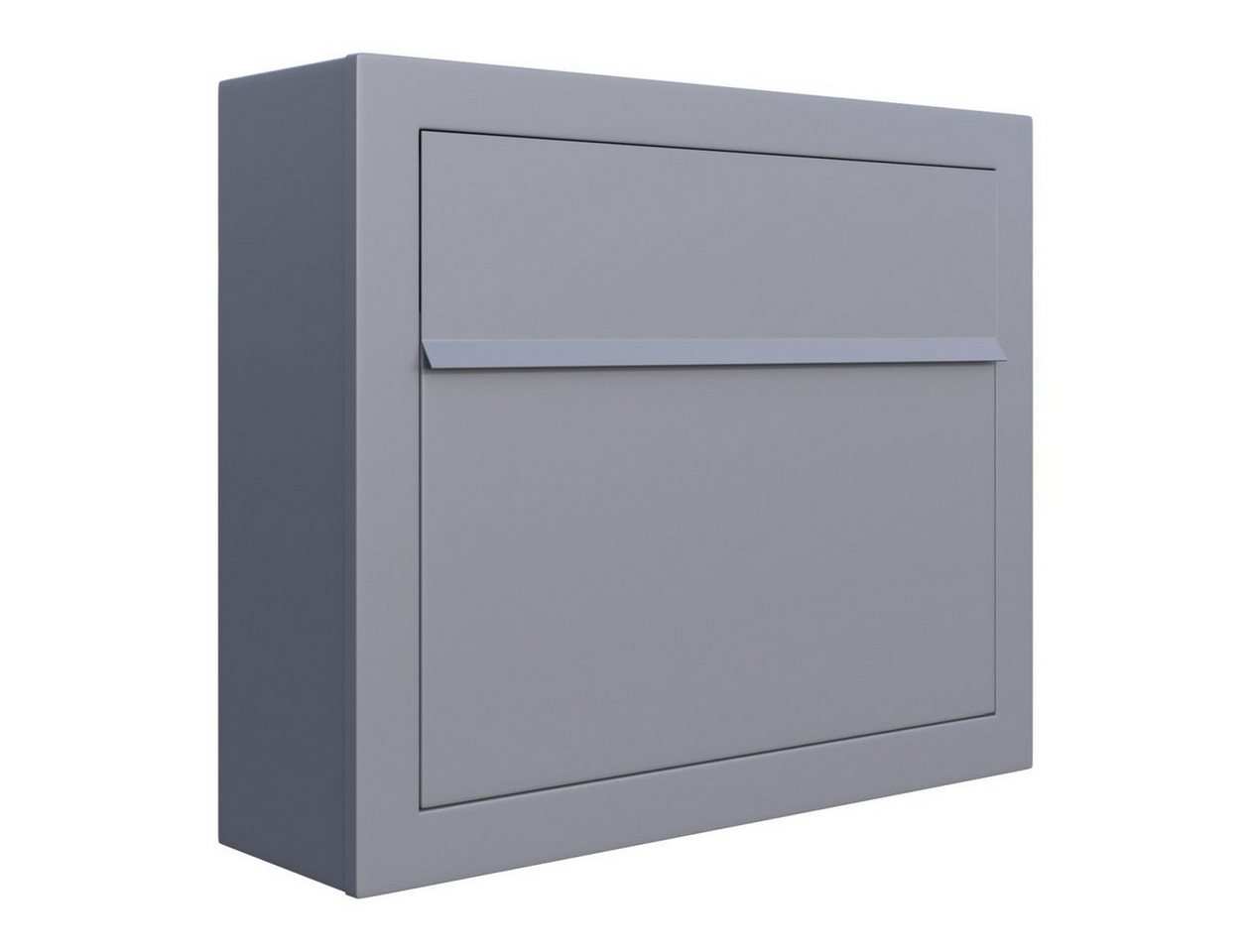 Bravios Briefkasten Briefkasten Elegance Grau Metallic von Bravios