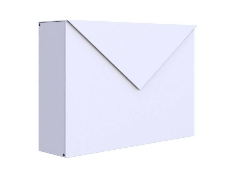 Bravios Briefkasten Briefkasten Letter Weiß von Bravios