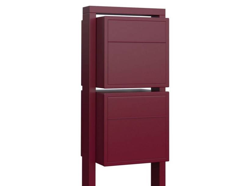 Bravios Briefkasten Briefkastenanlage Soprano for Two Rot Bravios Briefkasten Briefkastenanlage Soprano for Two Rot von Bravios