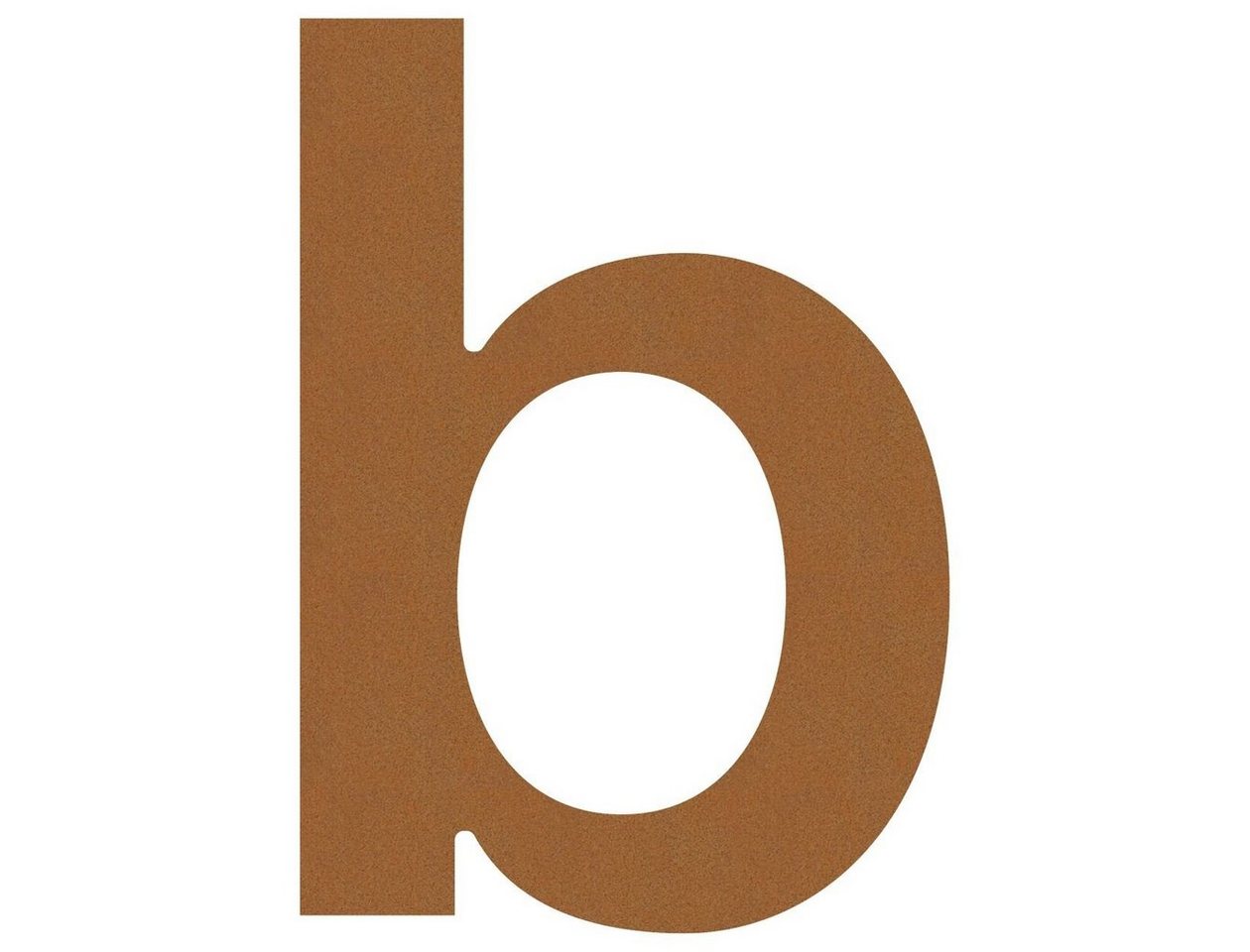 Bravios Briefkasten Hausnummer ''b'' Rost von Bravios