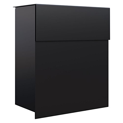 Briefkasten, Design Wandbriefkasten Alto in Schwarz - Bravios Briefkasten, Design Wandbriefkasten Alto in Schwarz - Bravios von Bravios
