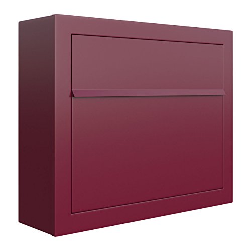 Briefkasten, Design Wandbriefkasten Elegance Rot - Bravios Briefkasten, Design Wandbriefkasten Elegance Rot - Bravios von Bravios