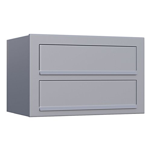 Briefkasten Design Wandbriefkasten Cube for Two Grau Metallic - Bravios Briefkasten Design Wandbriefkasten Cube for Two Grau Metallic - Bravios von Bravios