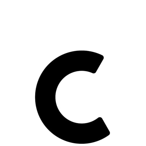 Selbstklebende Hausnummer "c" - 40 mm, für glatte Oberflächen aus Acryl in Schwarz Selbstklebende Hausnummer "c" - 40 mm, für glatte Oberflächen aus Acryl in Schwarz von Bravios