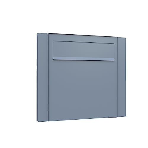 Zaunbriefkasten, Design Zaunbriefkasten Latina in Grau Metallic - Bravios von Bravios