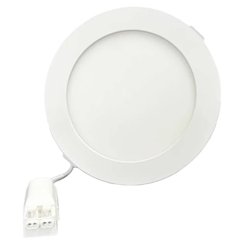 12W LED Panel Einbaustrahler Spot Einbauleuchte Neutralweiß 4200K 910 Lumen Deckenleuchte Rund von Braytron