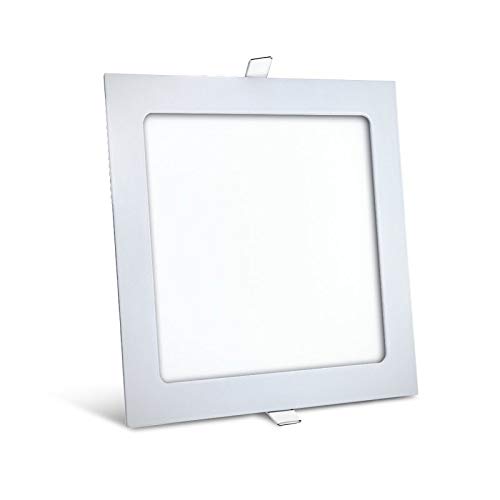 1x 12W LED Panel 170 x 170mm Einbaustrahler Spot Einbauleuchte Warmweiß 910 Lumen Deckenleuchte Eckig von Braytron