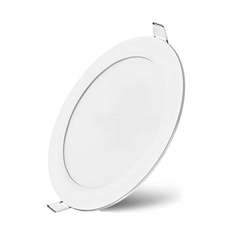 24w LED Slim Einbauleuchte einbaupanel slim Panel Spot Rund Ø 30 cm mit integriertem LED Trafo Kaltweiss von Braytron