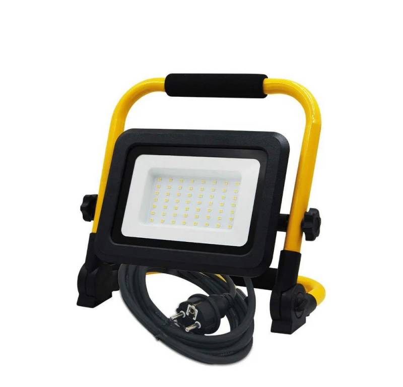 Braytron Arbeitsleuchte LED Baustrahler Arbeitsleuchte Werkstattleuchte IP66 schwarz kaltweiß von Braytron