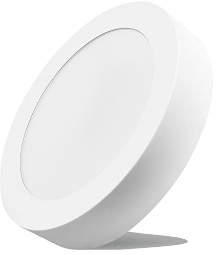 Braytron LED Aufbauleuchte Deckenleuchte rund Ø403mm IP20 36 Watt 2500 Lumen | Neutralweiß (4000 K) von Braytron