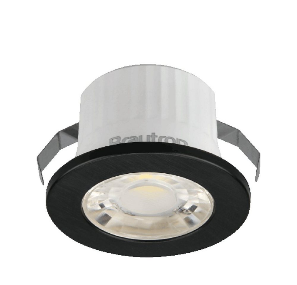 Braytron LED Deckenleuchte Braytron LED Mini Einbaustrahler 3W Spot IP54 Wassergeschützt 240lm, LED fest integriert von Braytron