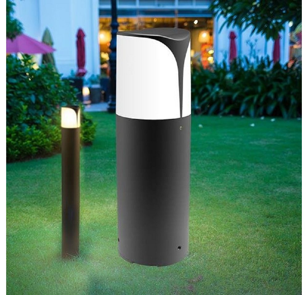 Braytron LED Gartenleuchte LED IP44 Gartenleuchte MILANO E27 300mm aus Aluminium von Braytron