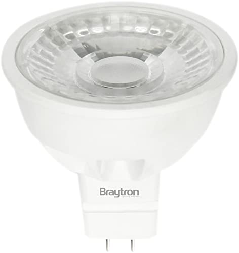 Braytron LED Leuchtmittel Reflektorlampe Reflektorleuchte GU5.3 | 4,5 Watt 350 Lumen 12V (kaltweiß (6500 K)) von Braytron