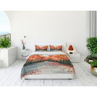 Herbst Reise Bettbezug - Natur Moderne Bettwäsche Twin Queen Oder King Size Bettdecke Tröster Herbst Reise Bettbezug - Natur Moderne Bettwäsche Twin Queen Oder King Size Bettdecke Tröster von BrazenDesignStudio