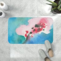 Kirschblüten-Badematte - Florale Badezimmermatten Blumen-Badezimmerdekor Badezimmerteppiche Wohnkultur Kirschblüten-Badematte - Florale Badezimmermatten Blumen-Badezimmerdekor Badezimmerteppiche Wohnkultur von BrazenDesignStudio