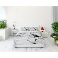 Kran Bettbezug - Natur Vogel Reiher Moderne Bettwäsche Twin Queen Oder King Size Bettdecke Tröster Kran Bettbezug - Natur Vogel Reiher Moderne Bettwäsche Twin Queen Oder King Size Bettdecke Tröster von BrazenDesignStudio