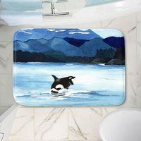 Orca Badvorleger - Natur Badteppiche Bad Dekor Teppiche Home Decor von BrazenDesignStudio