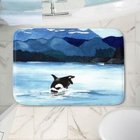Orca Badematte - Natur Badematten Bad Dekor Badezimmer Teppiche Wohnkultur von BrazenDesignStudio