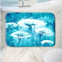 Quallen Badematte - Natur Badematten Bad Dekor Badezimmer Teppiche Wohnkultur von BrazenDesignStudio