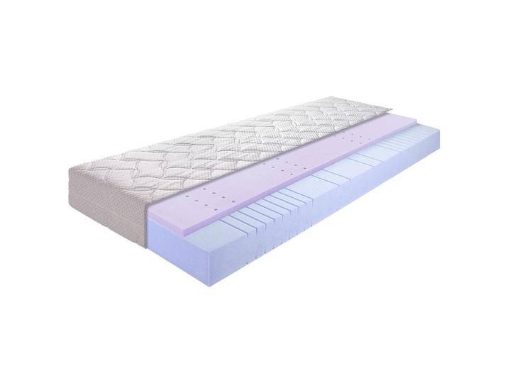 Breckle KALTSCHAUMMATRATZE SLEEPGEL 2, Weiß, H2, Füllung: Polyester, 120x200 cm, LGA, OEKO-TEX® STANDARD 100, Härtegradauswahl, Bezug von Breckle