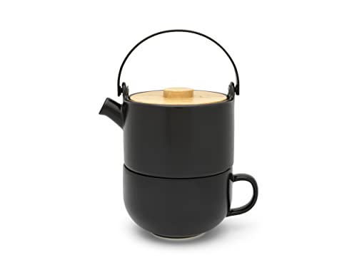 Bredemeijer 142008 Umea Tea-for-One, Stoneware, 500 milliliters von Bredemeijer