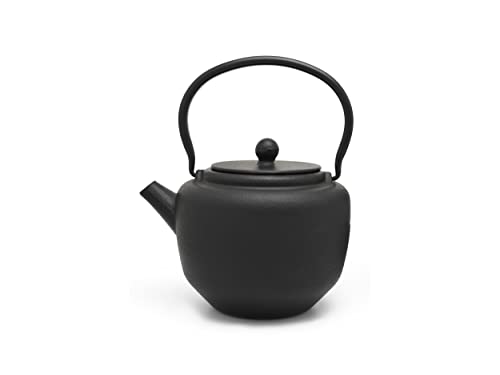 Bredemeijer Schwarze Moderne gusseiserne Asia Teekanne 1.3 Liter von Bredemeijer