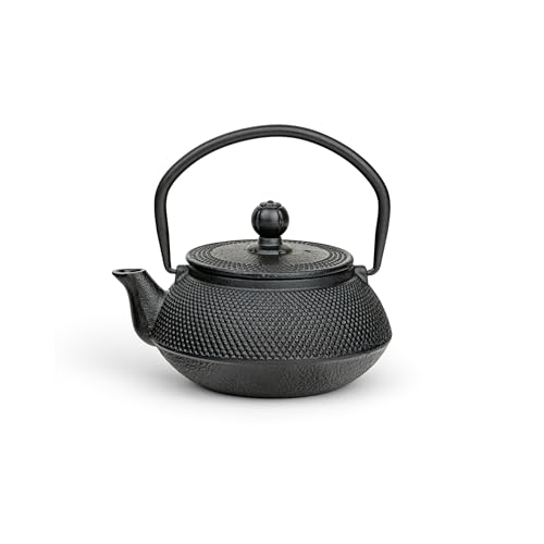Bredemeijer kleine gusseiserne Asia Mini Teekanne Induktion 0.5 Liter - schwarze emaillierte Gusskanne mit Edelstahlfilter-Siebeinsatz Bredemeijer kleine gusseiserne Asia Mini Teekanne Induktion 0.5 Liter - schwarze emaillierte Gusskanne mit Edelstahlfilter-Siebeinsatz von Bredemeijer