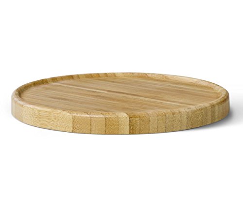 Bredemeijer runder brauner Untersetzer aus Holz Ø 18 cm für Teekannen von Bredemeijer