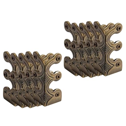 Breeshy 10 Stück Skiffers Eckenschützer für Sockelleiste, Sockelleisten aus Messing, Eckschutz für Sockelleisten aus Bronze Breeshy 10 Stück Skiffers Eckenschützer für Sockelleiste, Sockelleisten aus Messing, Eckschutz für Sockelleisten aus Bronze von Breeshy