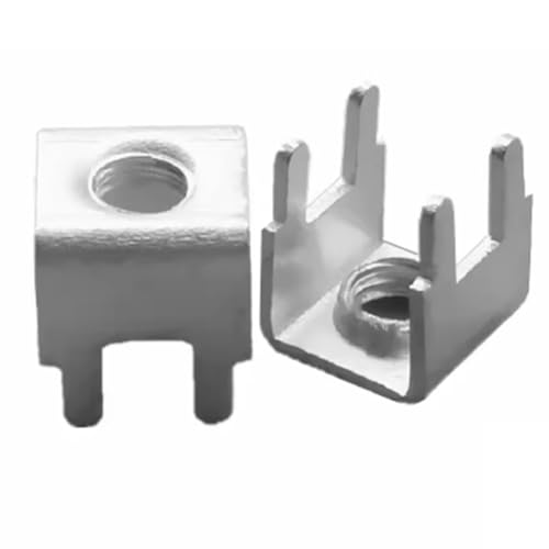 Breeshy 100 St¨¹ck 9,7 mm Hohe PCB-11-Erh?hung der PCB-Schwei?klemme M3 Leiterplatten-Anschlussstecker mit Schraube Breeshy 100 St¨¹ck 9,7 mm Hohe PCB-11-Erh?hung der PCB-Schwei?klemme M3 Leiterplatten-Anschlussstecker mit Schraube von Breeshy
