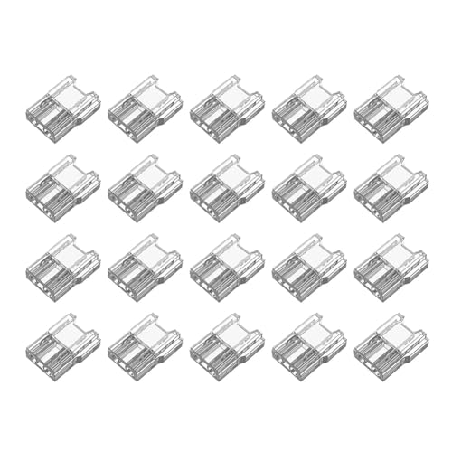 Breeshy 20pcs LED Light Strip Steckverbinder 2 Pin Streifen zu Dr?hten LED -Klebeband Lichtstecker f¨¹r LED -Leuchten Anschluss DIY COB f¨¹r LED -Leuchten Anschluss SMD -Streifenleuchten 8mm Breeshy 20pcs LED Light Strip Steckverbinder 2 Pin Streifen zu Dr?hten LED -Klebeband Lichtstecker f¨¹r LED -Leuchten Anschluss DIY COB f¨¹r LED -Leuchten Anschluss SMD -Streifenleuchten 8mm von Breeshy