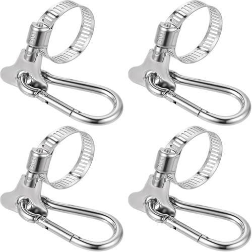 Breeshy 4 Stk. Flaggenmastklammern f¨¹r Den Au?enbereich Garten Flaggenmast mit Karabiner Verstellbare Flaggenmastklammern zum Halten Von Flaggen Breeshy 4 Stk. Flaggenmastklammern f¨¹r Den Au?enbereich Garten Flaggenmast mit Karabiner Verstellbare Flaggenmastklammern zum Halten Von Flaggen von Breeshy