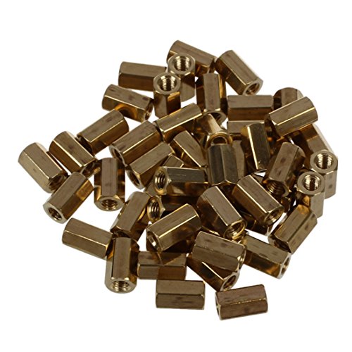Breeshy 50 x 8 mm Länge M3 Sechskantschraube für Leiterplatten Breeshy 50 x 8 mm Länge M3 Sechskantschraube für Leiterplatten von Breeshy