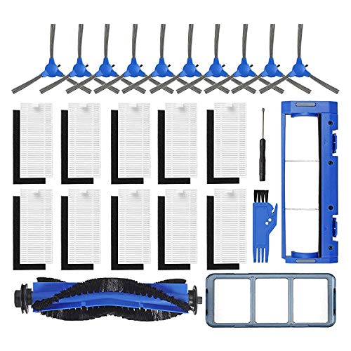 Breeshy Hauptbürste, Seitenbürstenfilter, Reinigung des Hauptbürstendeckels, für Staubsauger RoboVac 11S RoboVac 30 von Breeshy