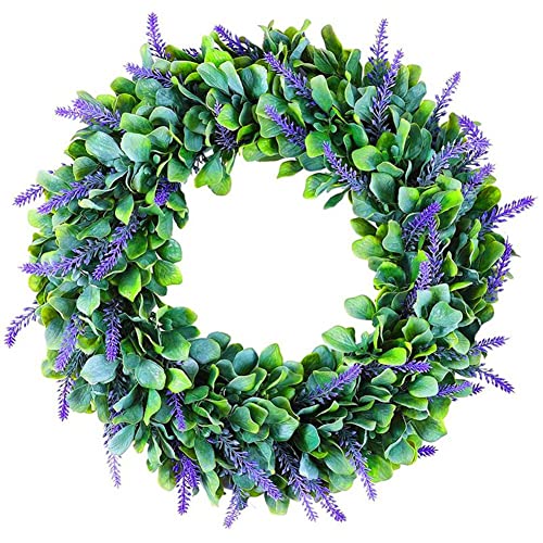 Breeshy Haus TüR Kranz 18 KüNstliche Lavendel KräNze Weihnachts Hochzeits Winter Sommer Herbst Buchs im Freien Breeshy Haus TüR Kranz 18 KüNstliche Lavendel KräNze Weihnachts Hochzeits Winter Sommer Herbst Buchs im Freien von Breeshy
