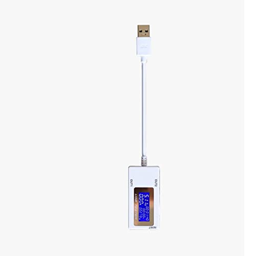 Breeshy Mini-Dual-USB-StromspannungsprüFer USB-Amperemeter Ladetester Monitor USB-Ports Digitalanzeige DC 4-30V 0-5A 0-150W von Breeshy