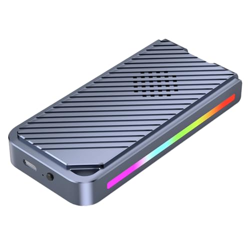 Breeshy Mobile RGB M.2-Festplattenbox NVME-Protokoll SSD Externe Box 40 Gbit/S Solid-State-Festplattenbox 2464-Chip-Festplattenbox Breeshy Mobile RGB M.2-Festplattenbox NVME-Protokoll SSD Externe Box 40 Gbit/S Solid-State-Festplattenbox 2464-Chip-Festplattenbox von Breeshy