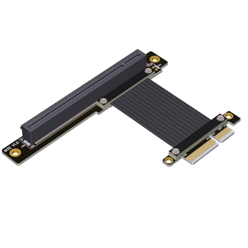 Breeshy PCI-Express PCI-E 4.0 X4 auf X16 Riser Gen4 64G Grafikkarten-Verlängerungskabel für RTX3090 RX6800xt, 10 cm Breeshy PCI-Express PCI-E 4.0 X4 auf X16 Riser Gen4 64G Grafikkarten-Verlängerungskabel für RTX3090 RX6800xt, 10 cm von Breeshy